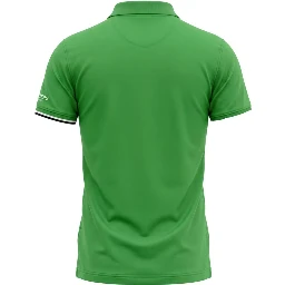Green Cotton Polo Shirt