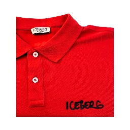 Red Cotton Polo Shirt