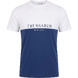 Blue Polyester T-Shirt