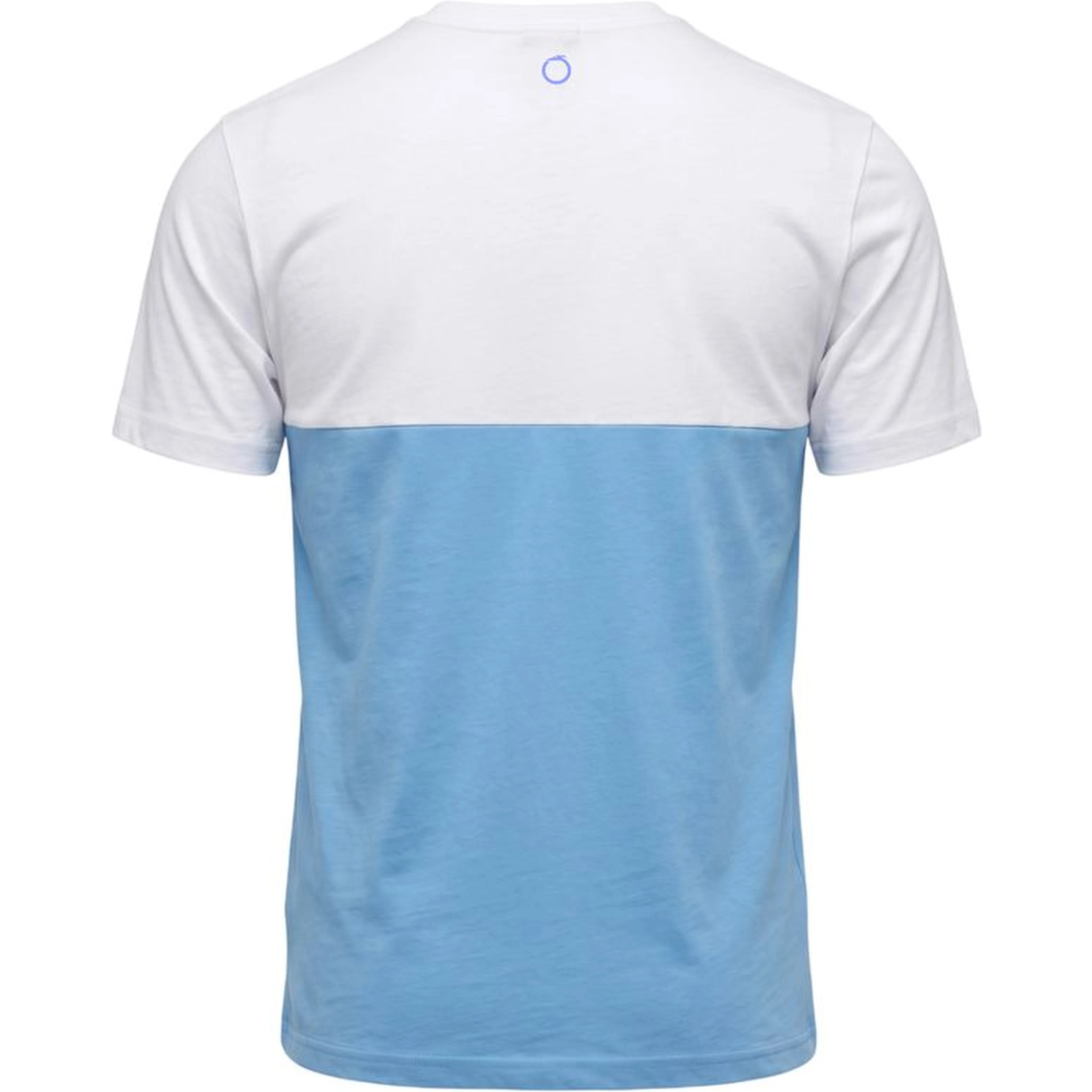Light Blue Polyester T-Shirt