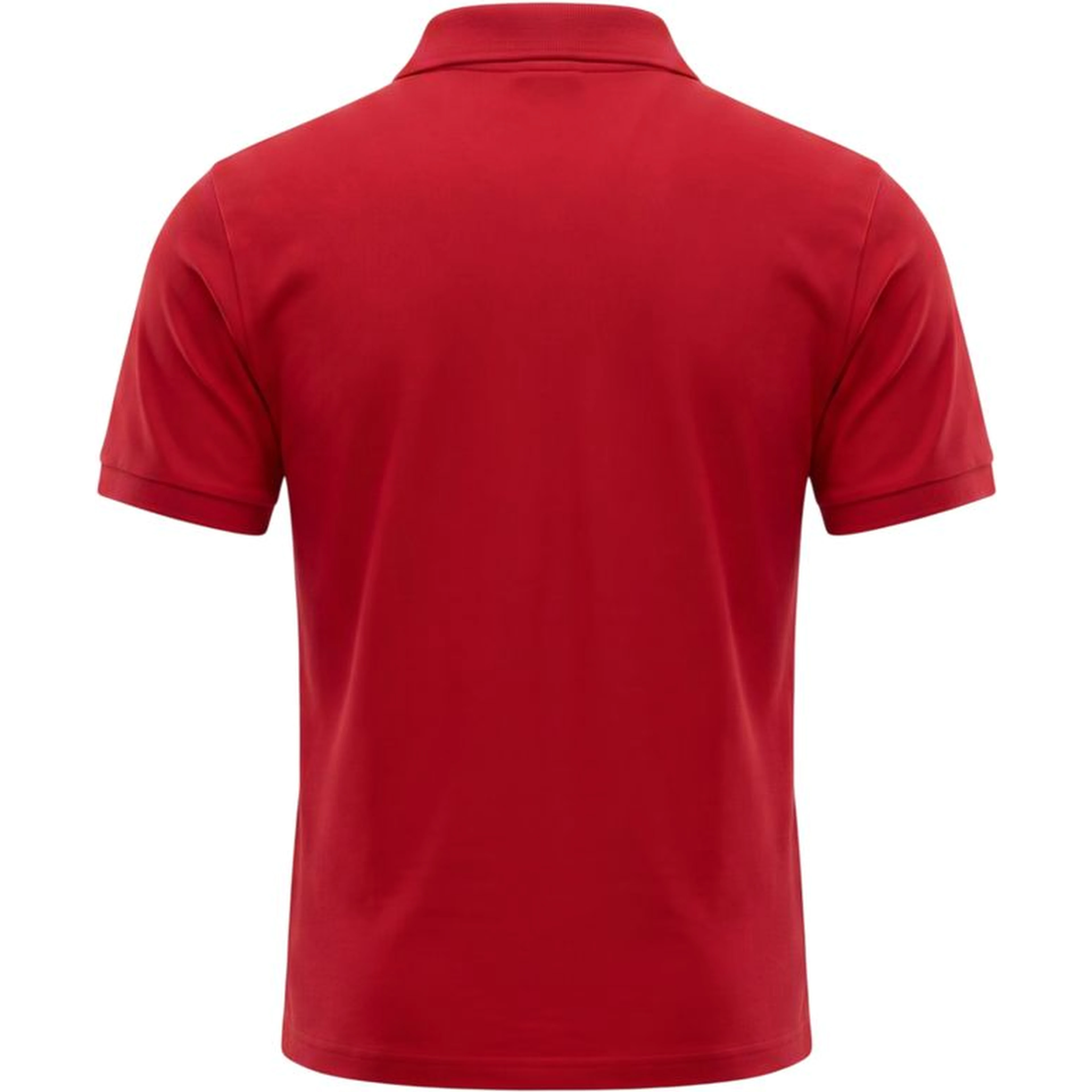 Red Cotton Polo Shirt