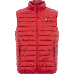 Red Polyester Jackets & Coat