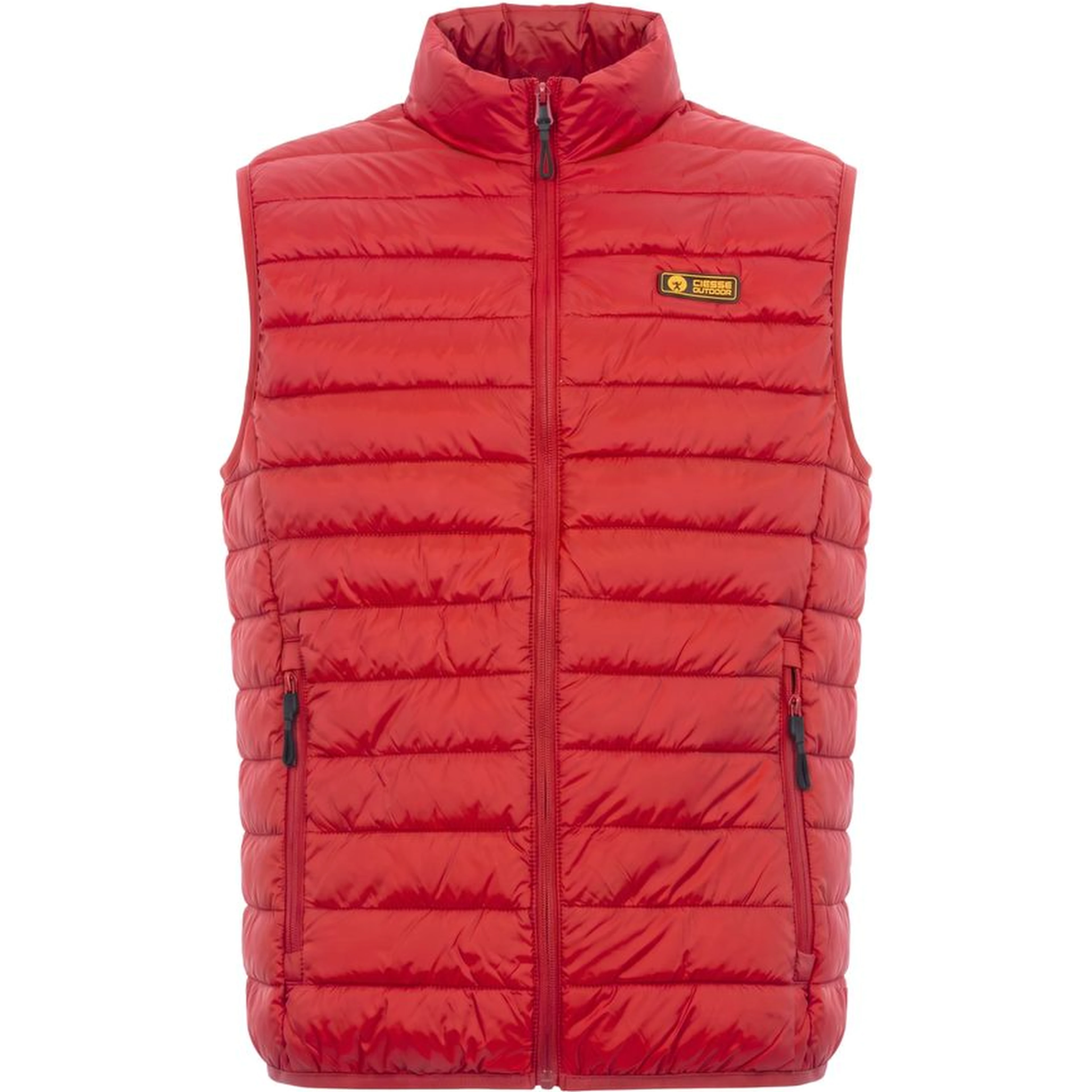 Red Polyester Jackets & Coat