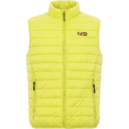 Yellow Polyester Jackets & Coat
