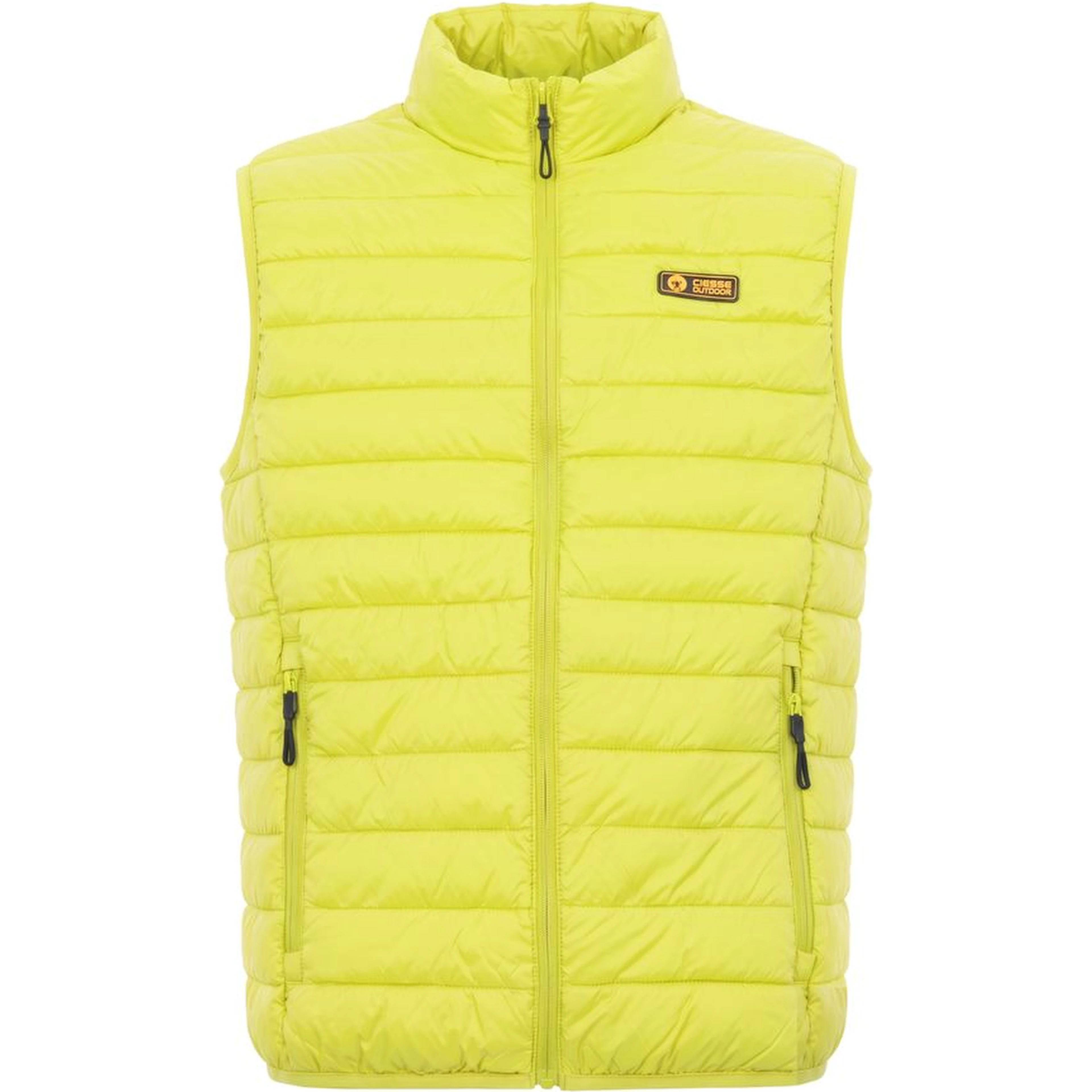 Yellow Polyester Jackets & Coat