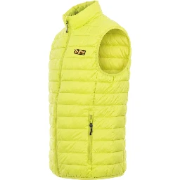 Yellow Polyester Jackets & Coat