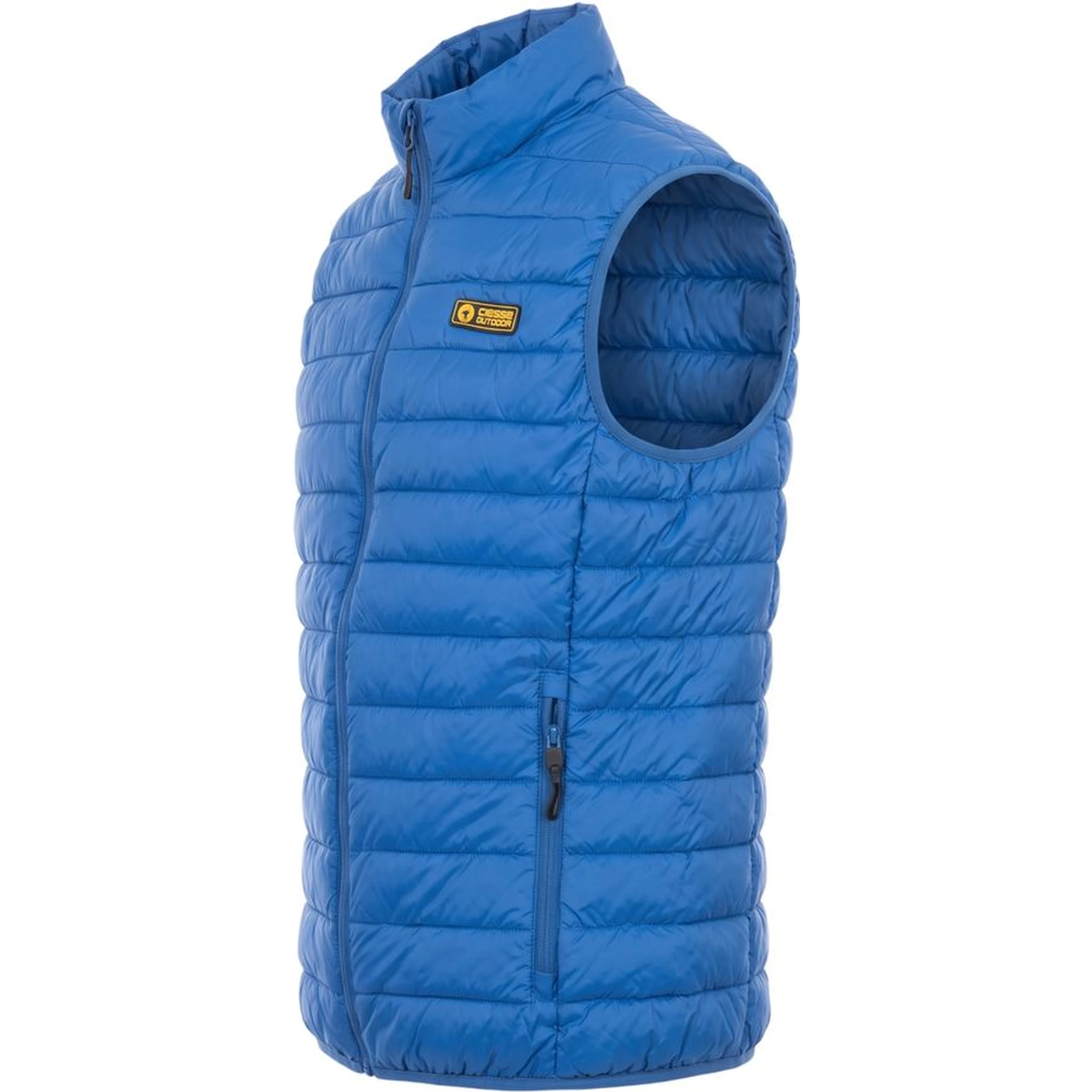 Blue Polyester Jackets & Coat