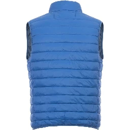 Blue Polyester Jackets & Coat