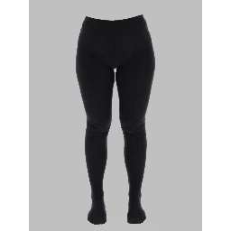leggings in cupro