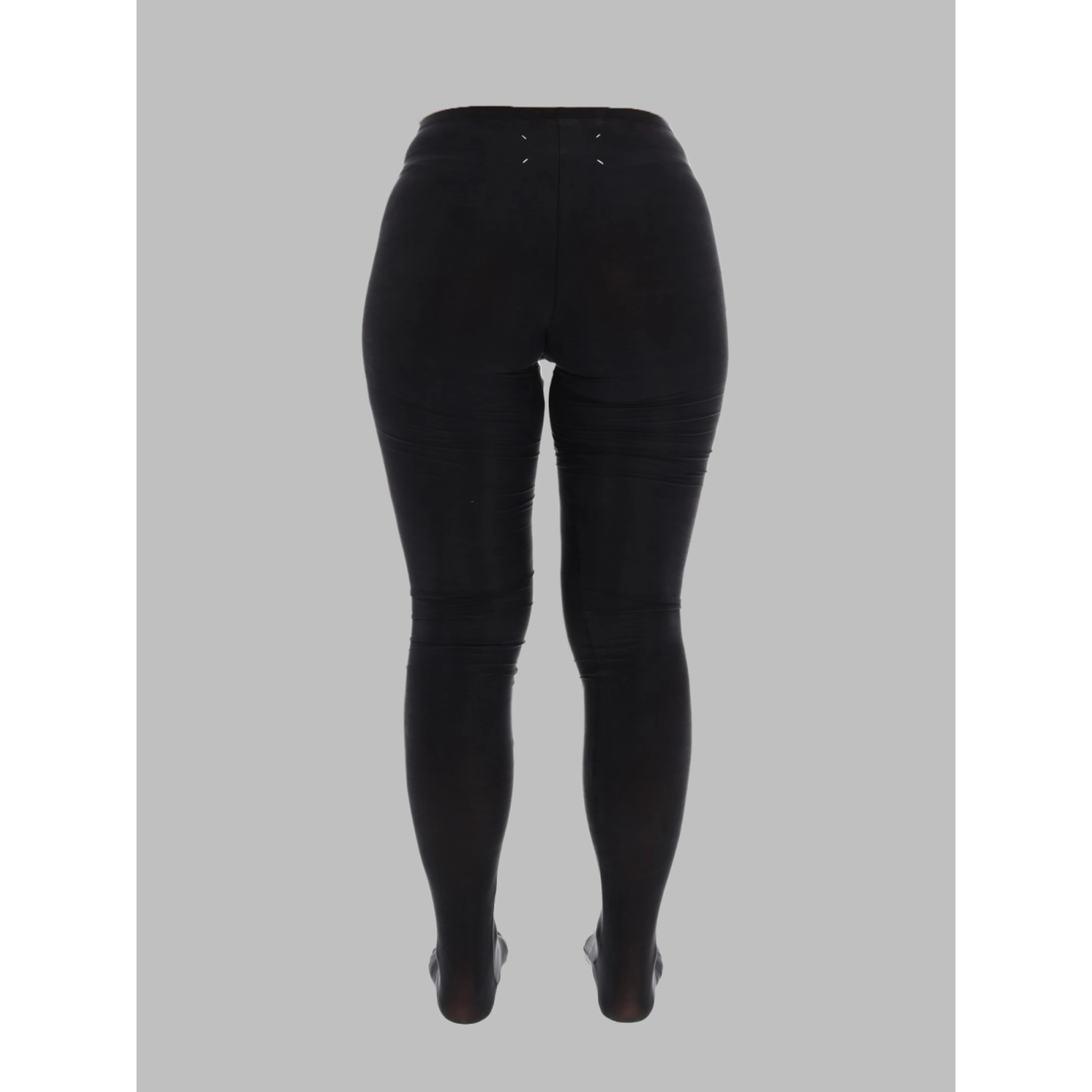 leggings in cupro