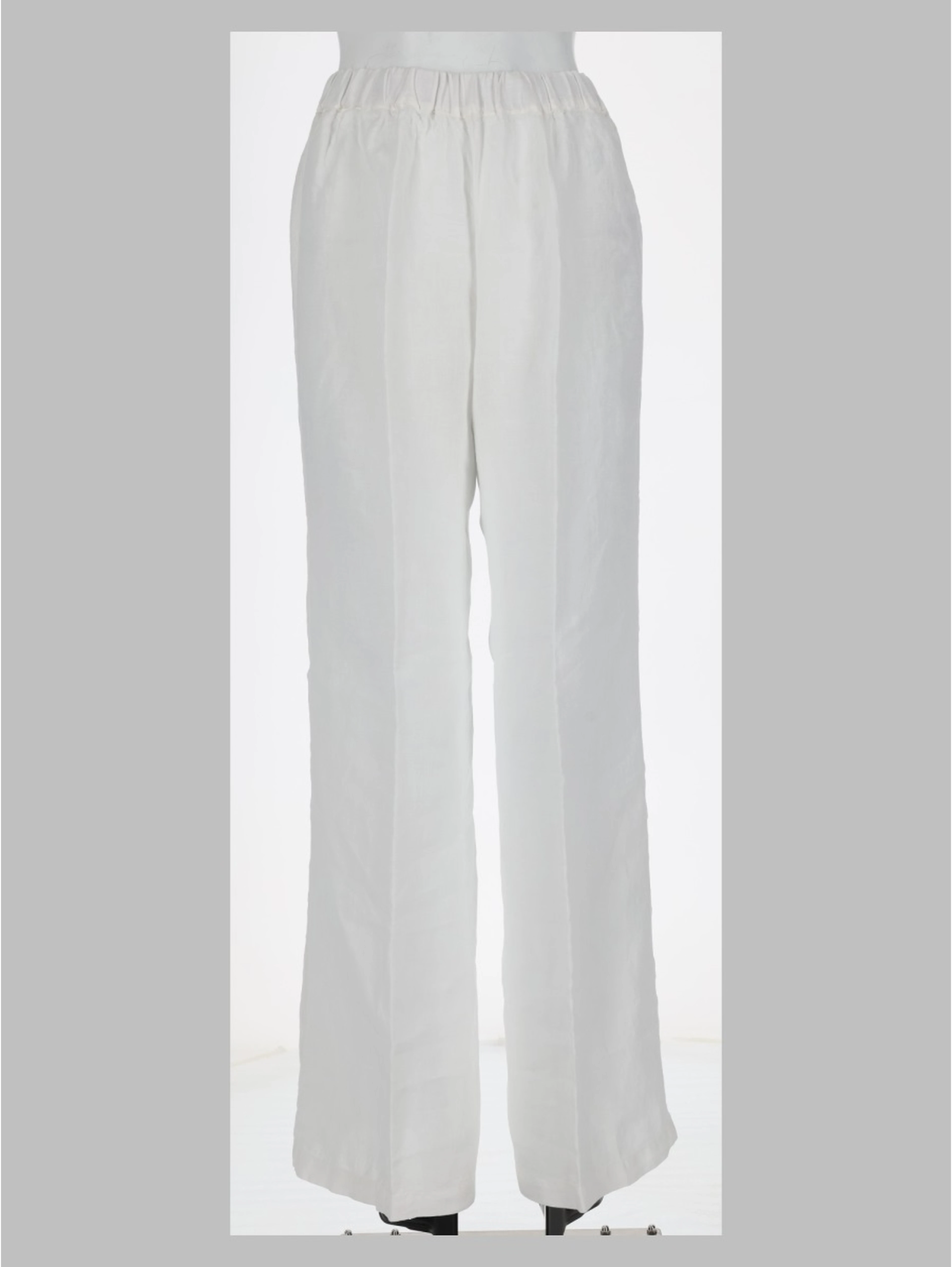 pantalone ampio in lino