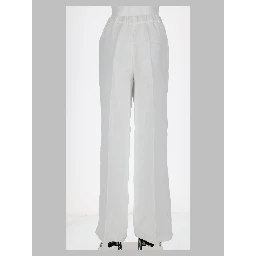 pantalone ampio in lino