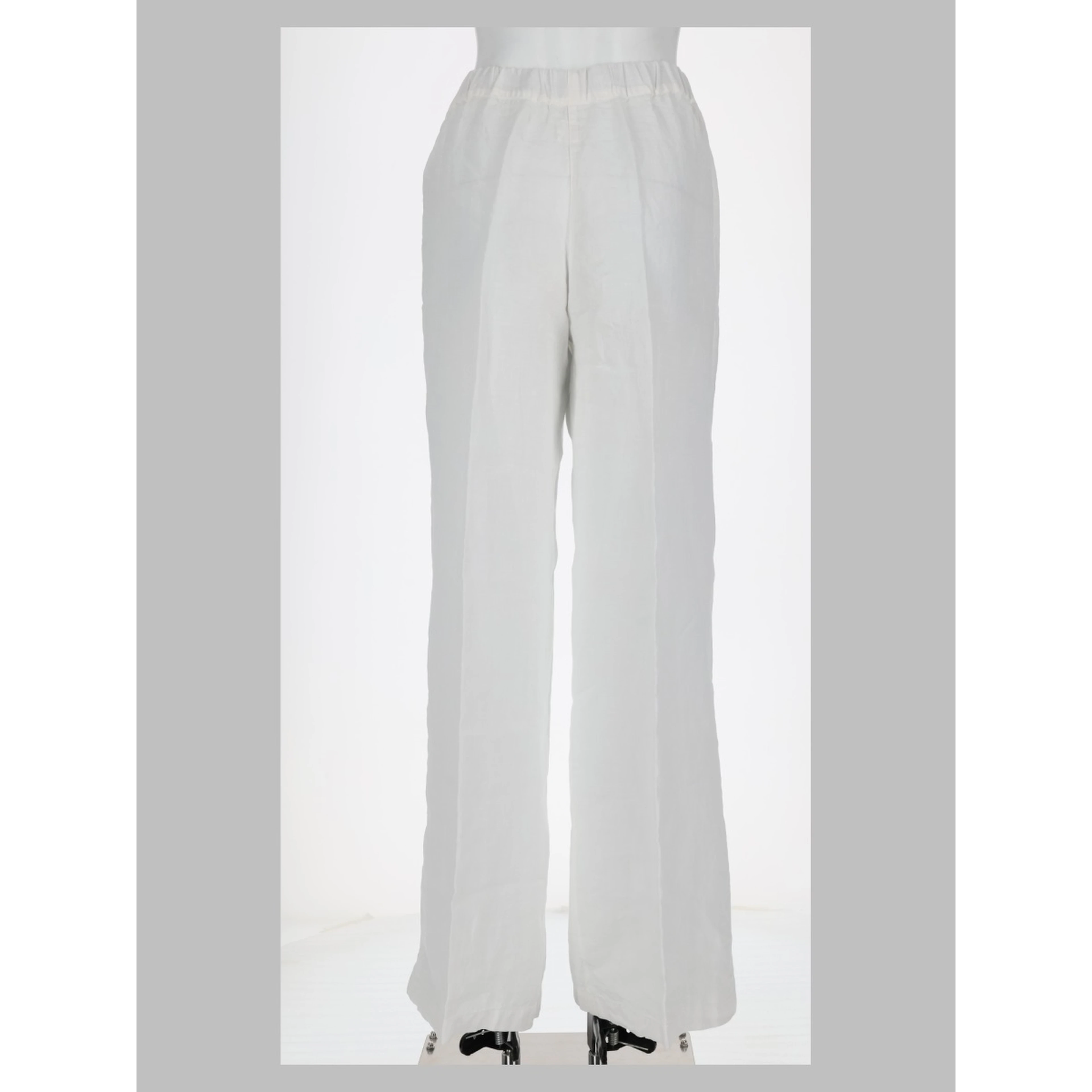 pantalone ampio in lino