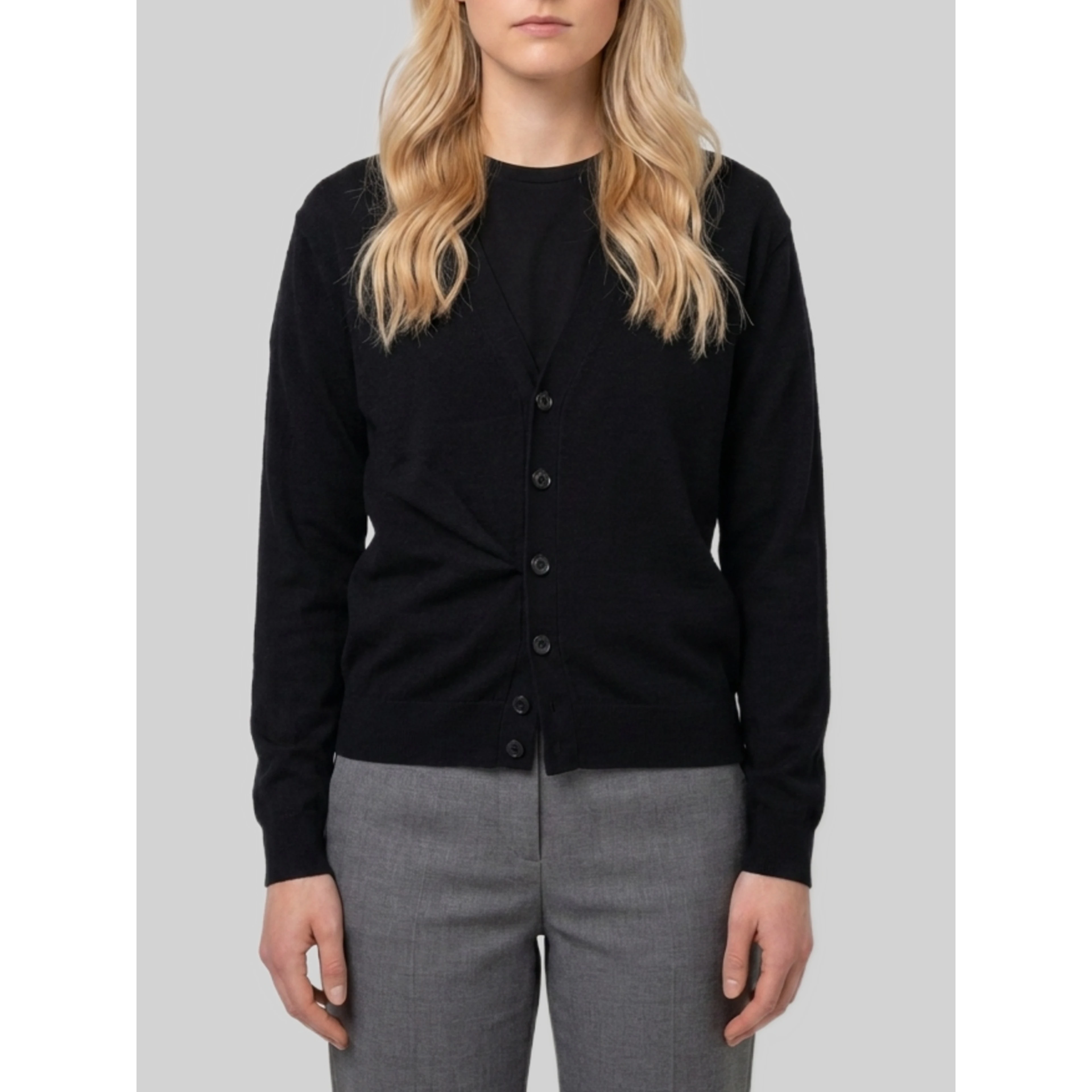 Black Twisted cardigan