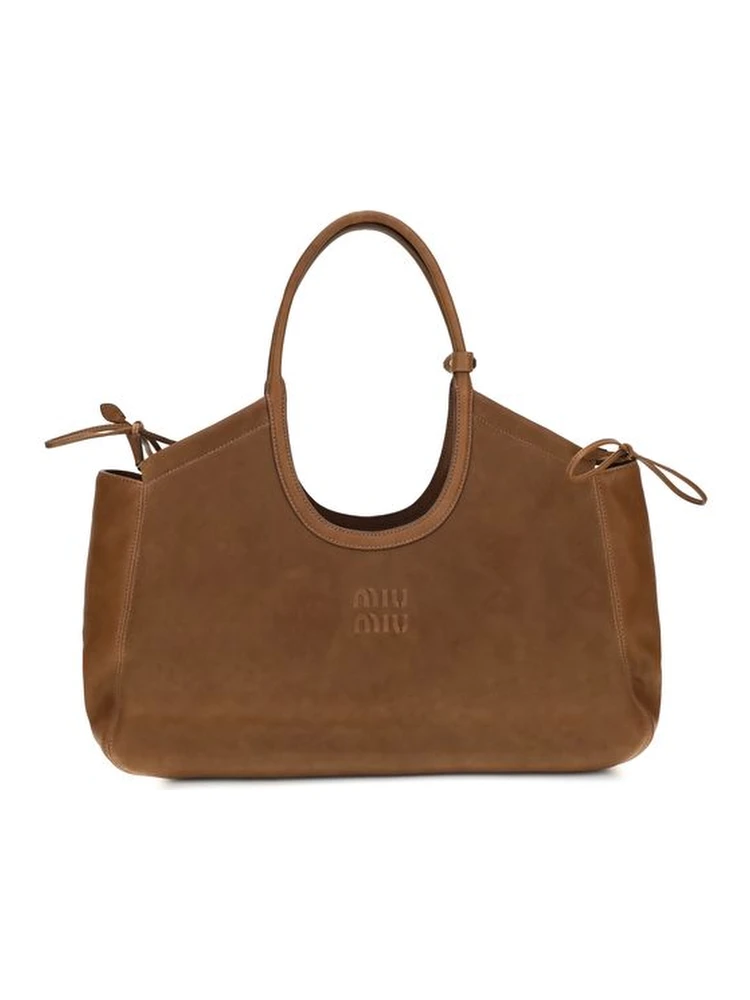 Brown Lamb Ovis Aries Aries Shoulder Bag