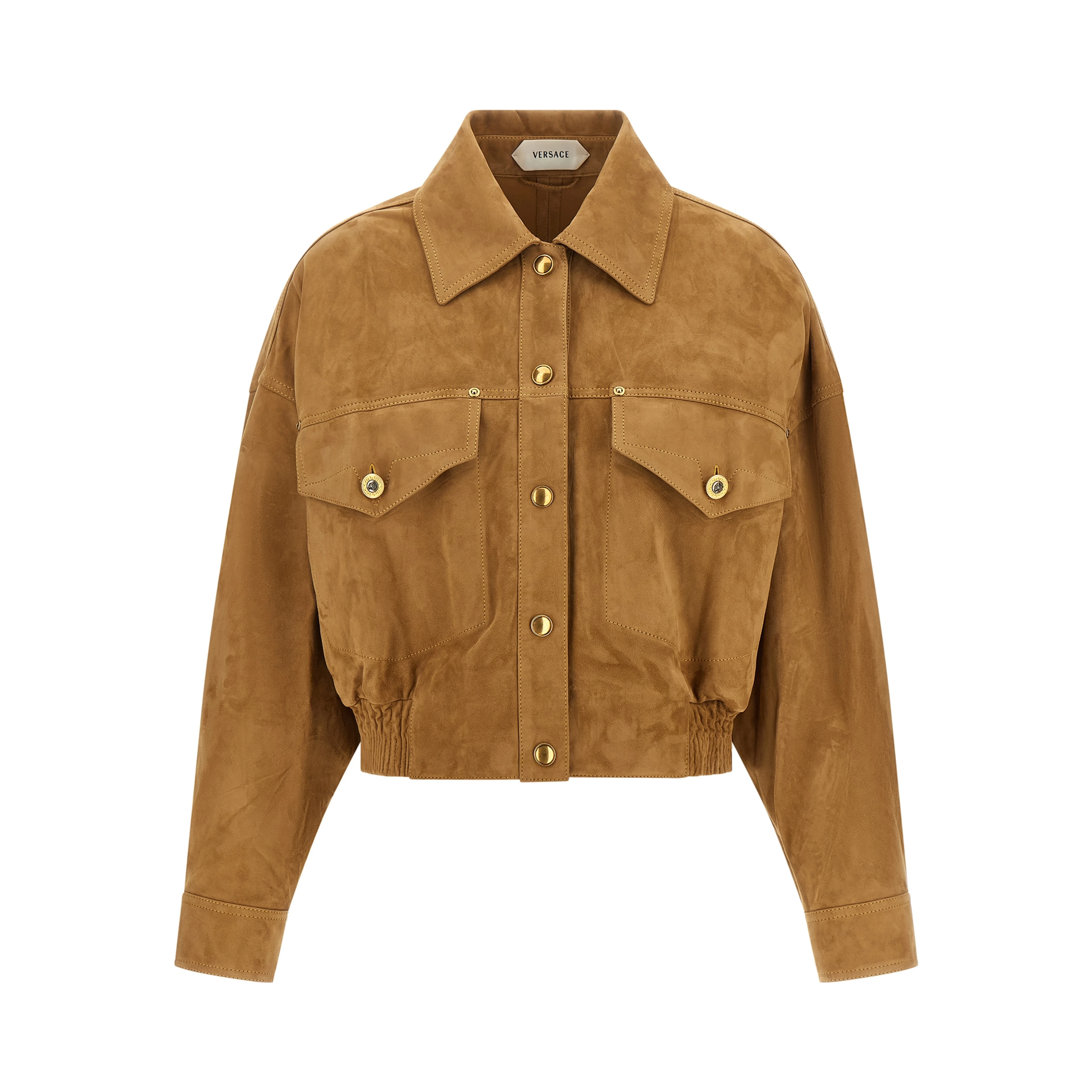 Brown Lamb Leather Leather Jacket