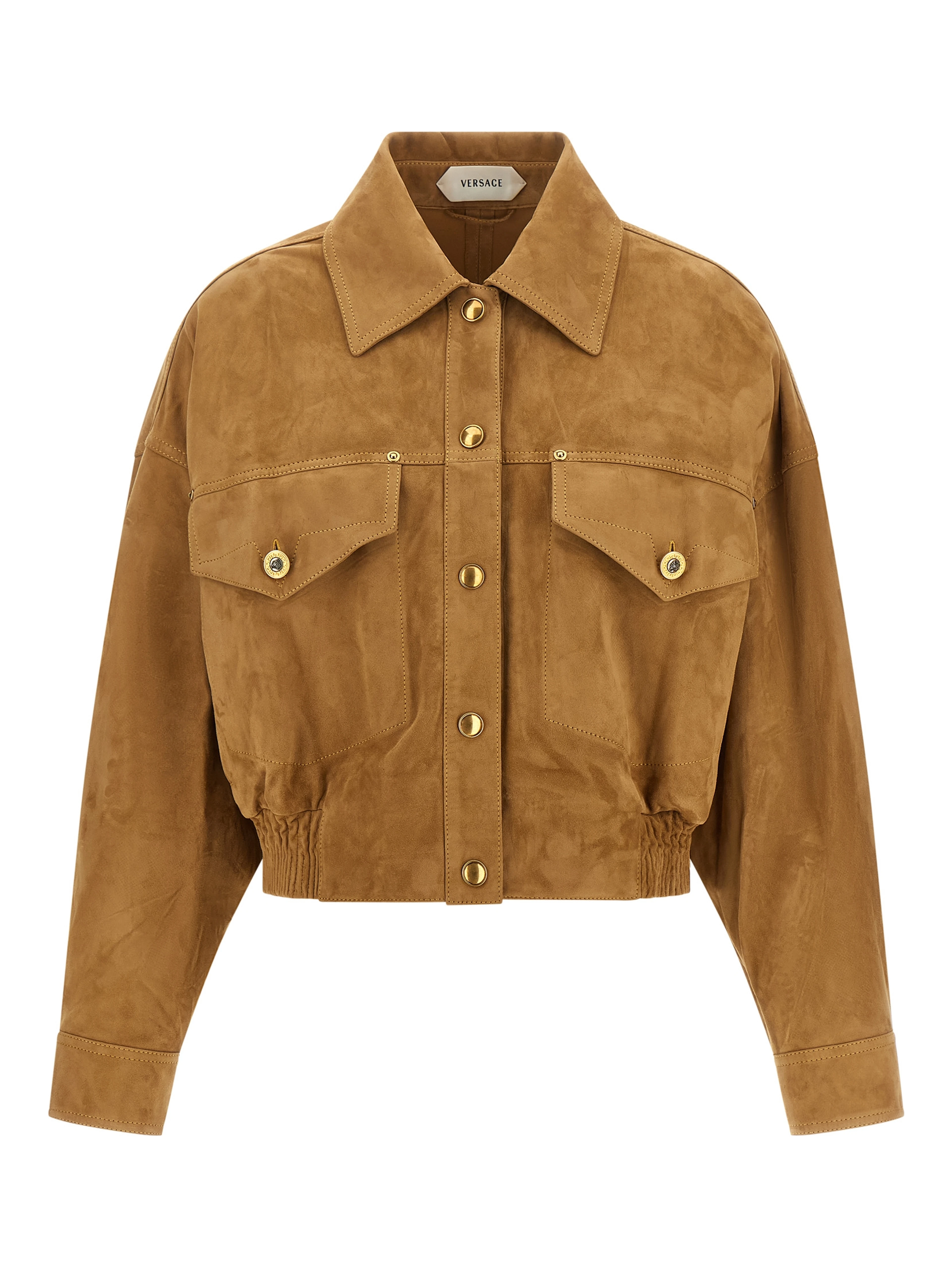 Brown Lamb Leather Leather Jacket