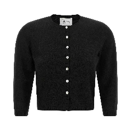 Black Cashmere Cardigan