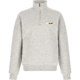 Gray Cotton Sweatshirt