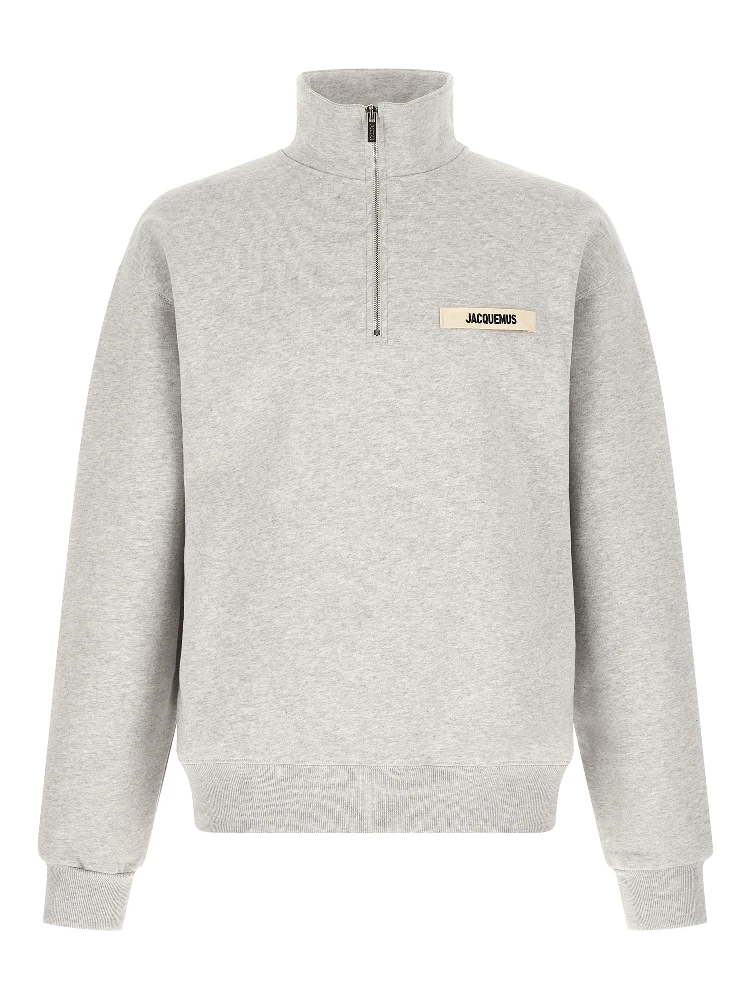 Gray Cotton Sweatshirt
