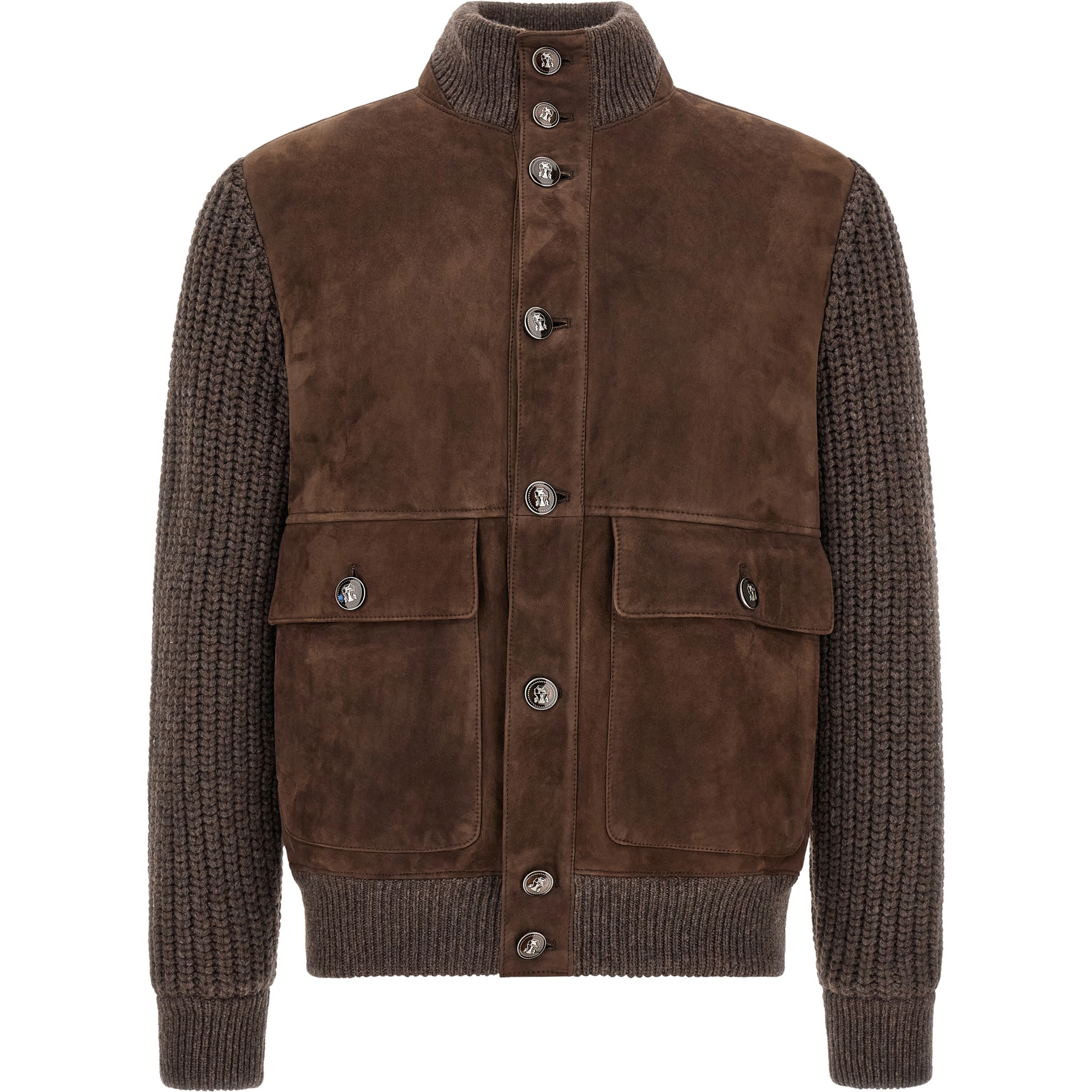 Brown Lamb Leather Leather Jacket