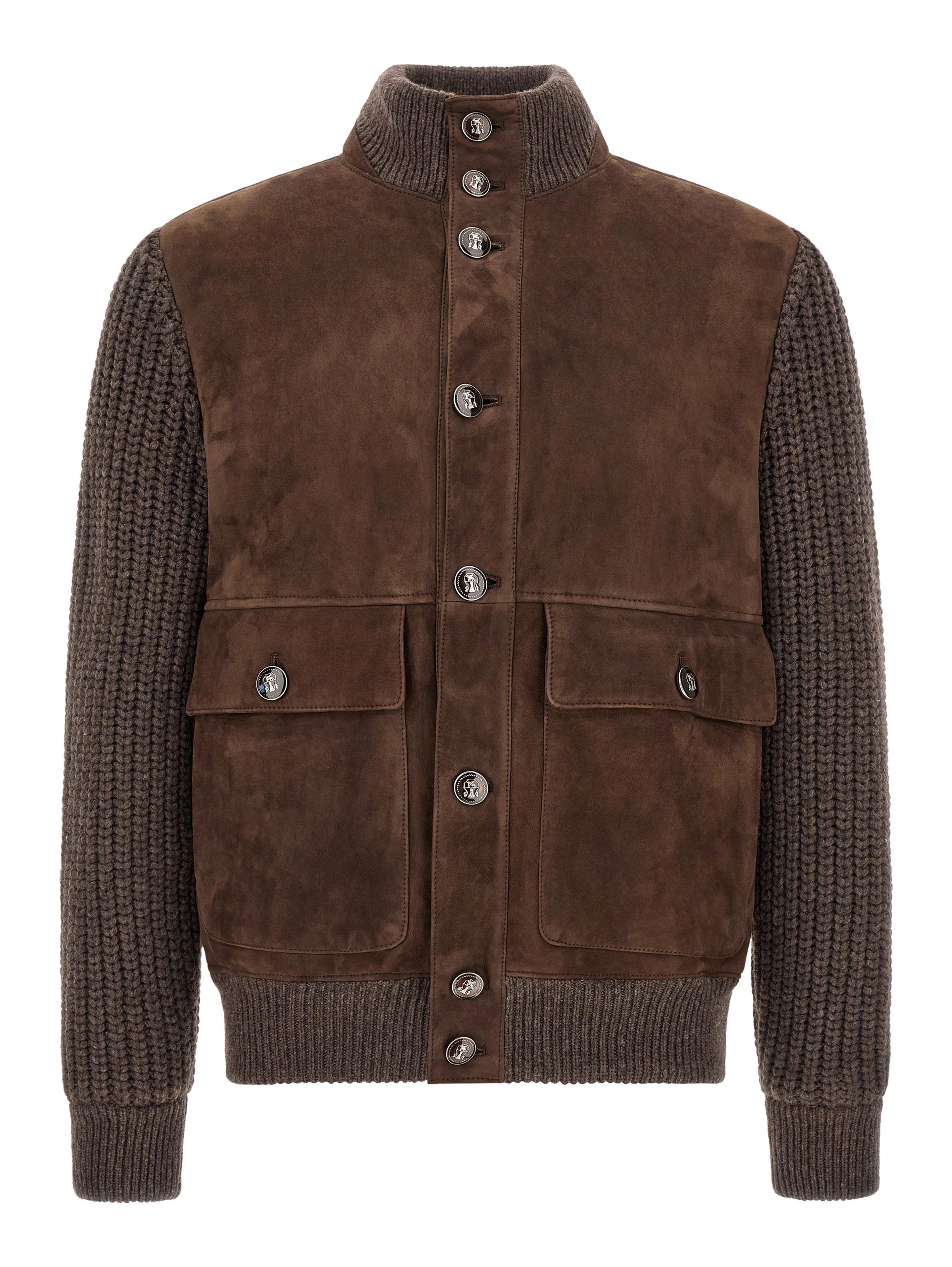 Brown Lamb Leather Leather Jacket