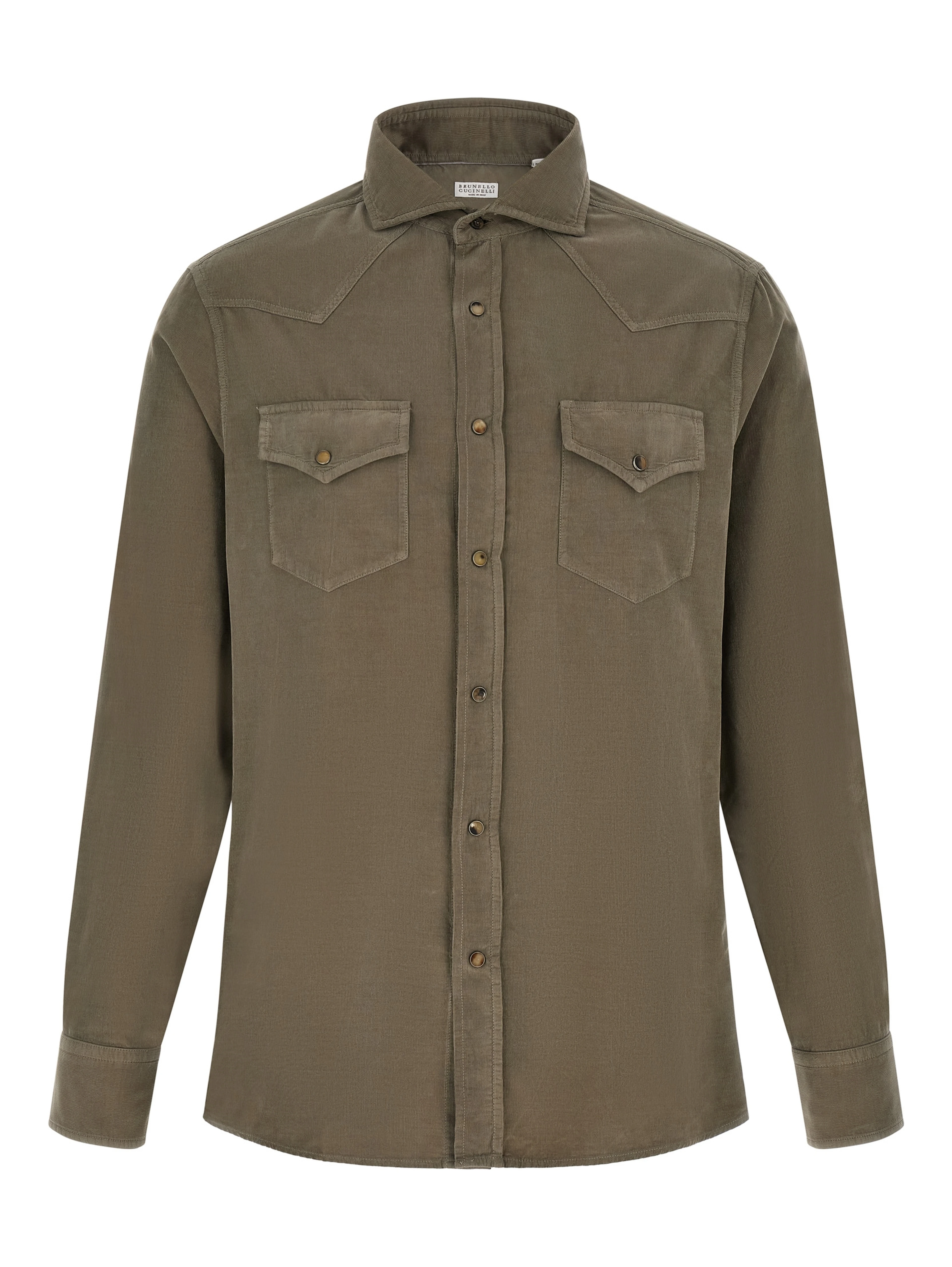 Bicolor Cotton Blouse