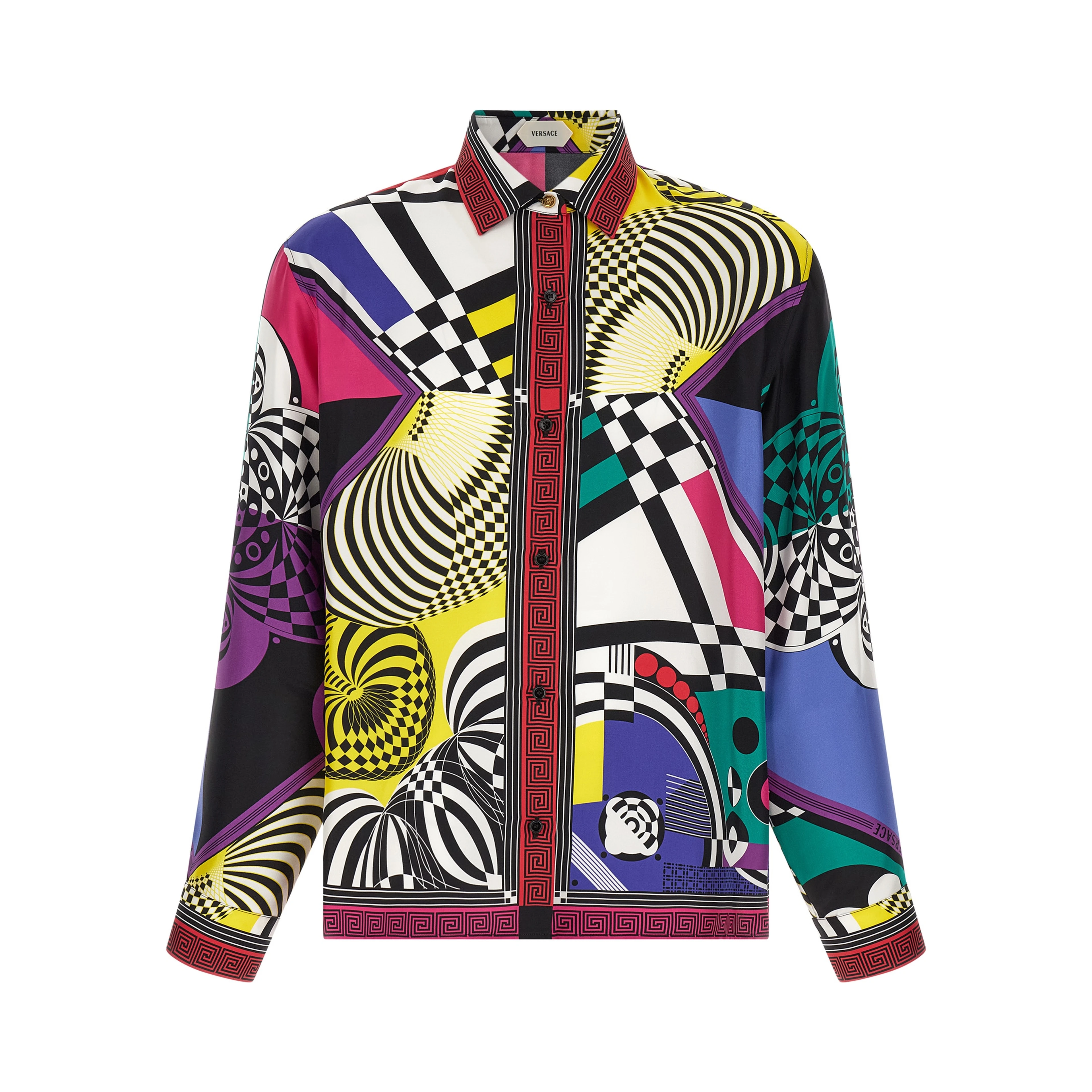 Multicolor Silk Blouse
