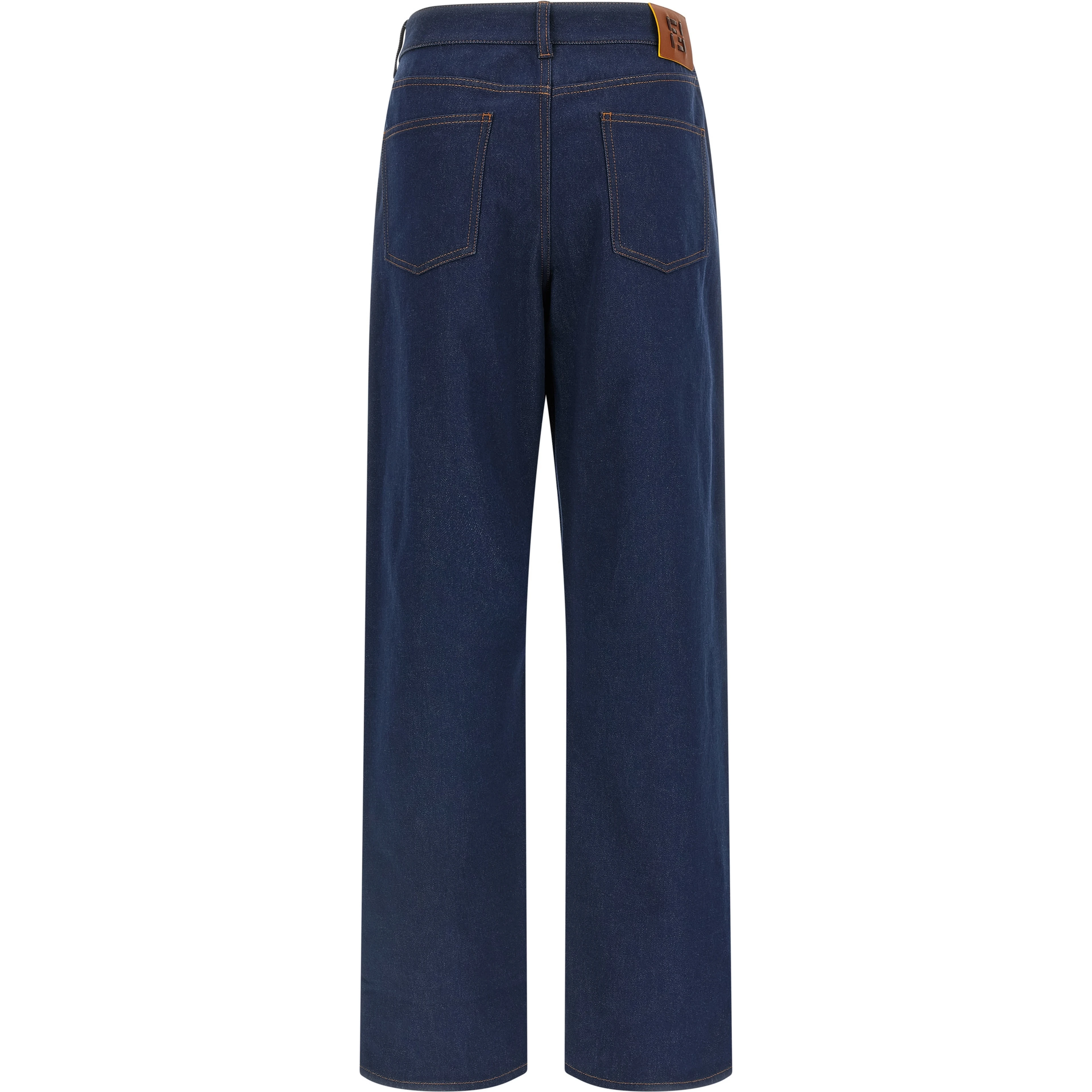 Blue Cotton Jeans Denim
