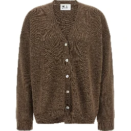 Brown Cashmere Cardigan