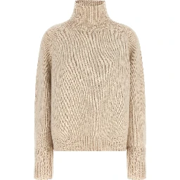 Beige Cashmere Cardigan