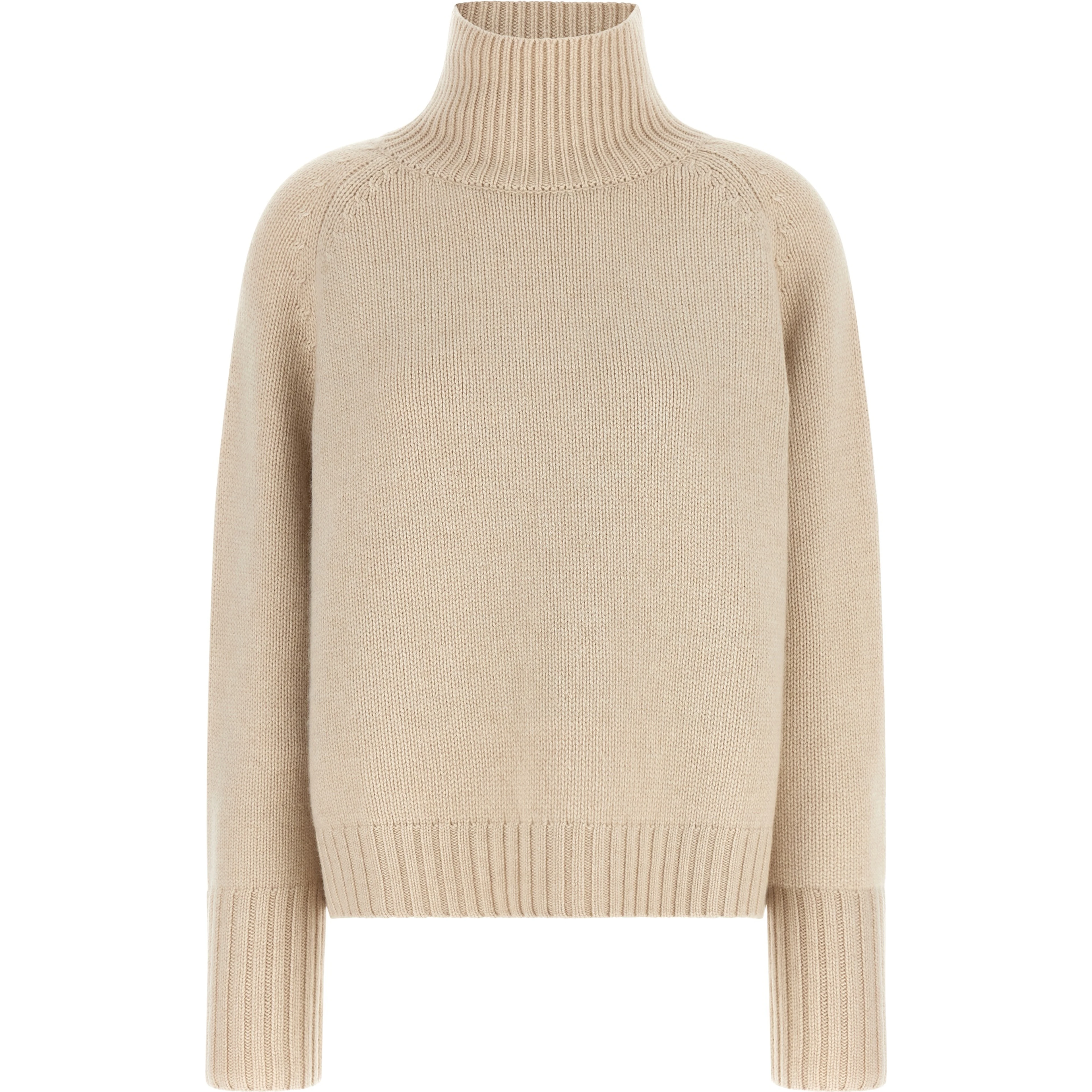 Beige Cashmere Cardigan