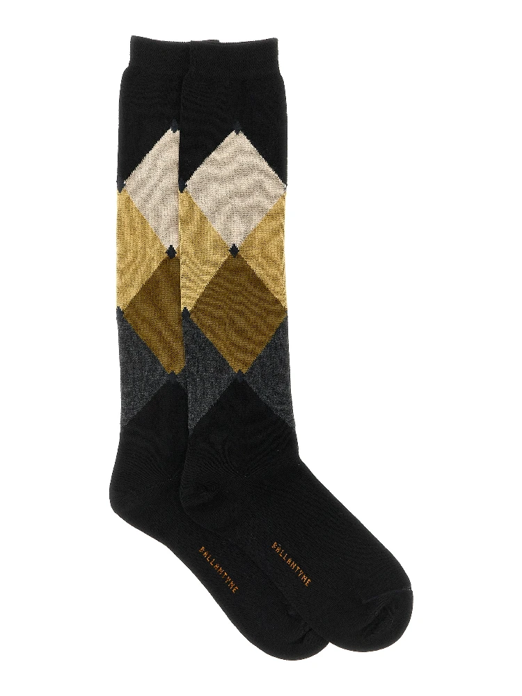 Black Cotton Socks