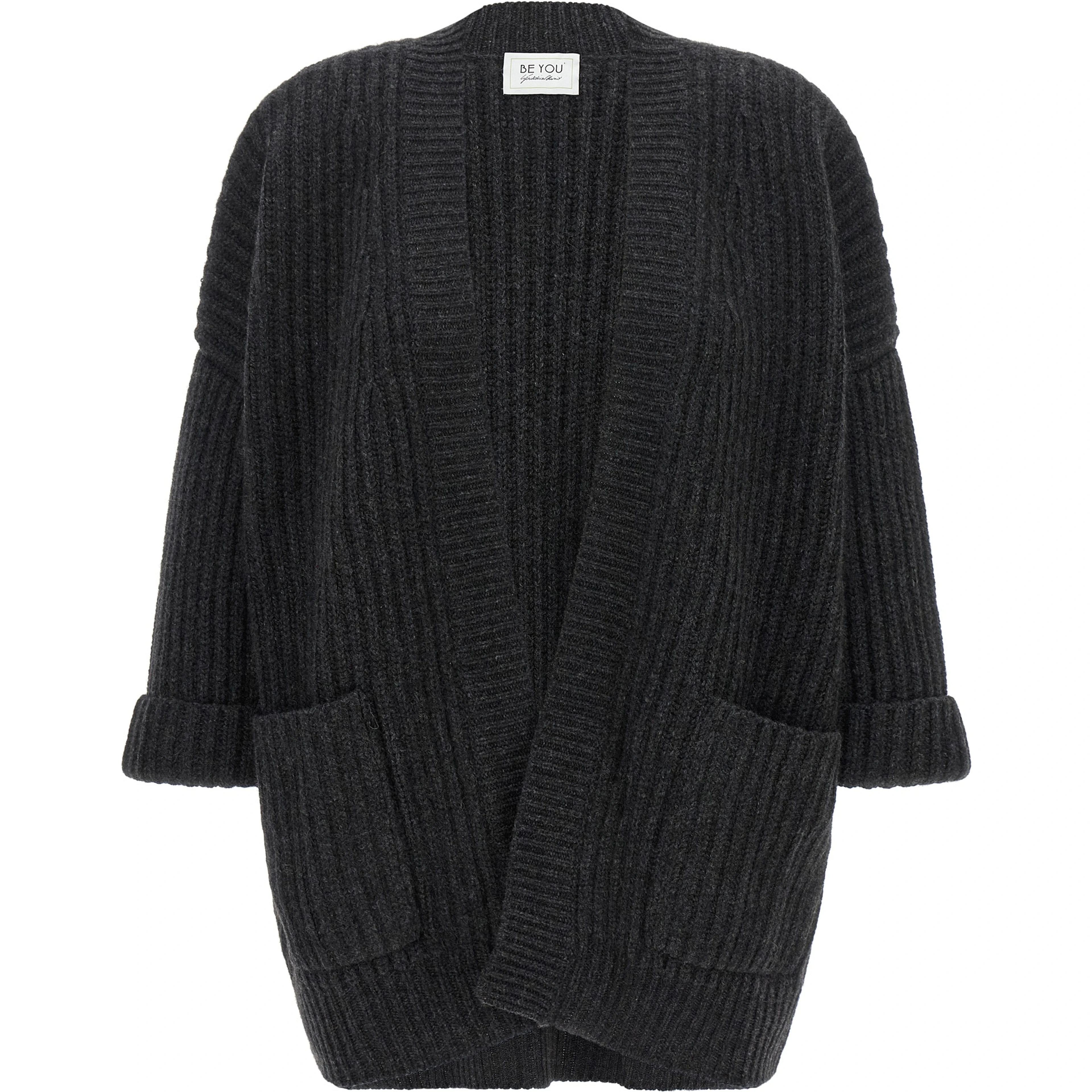 Gray Cashmere Cardigan