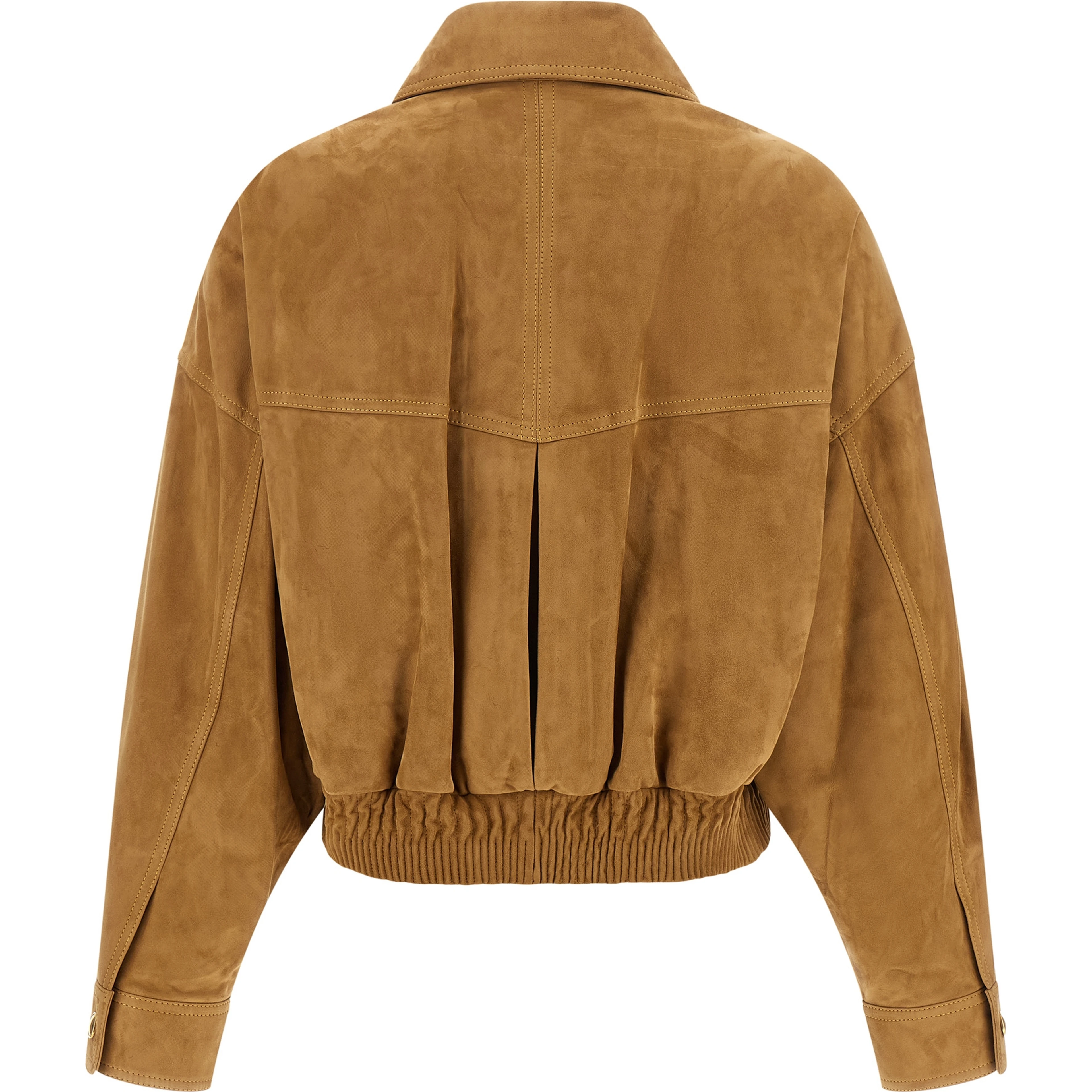 Brown Lamb Leather Leather Jacket