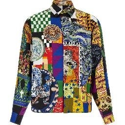 Multicolor Silk Blouse
