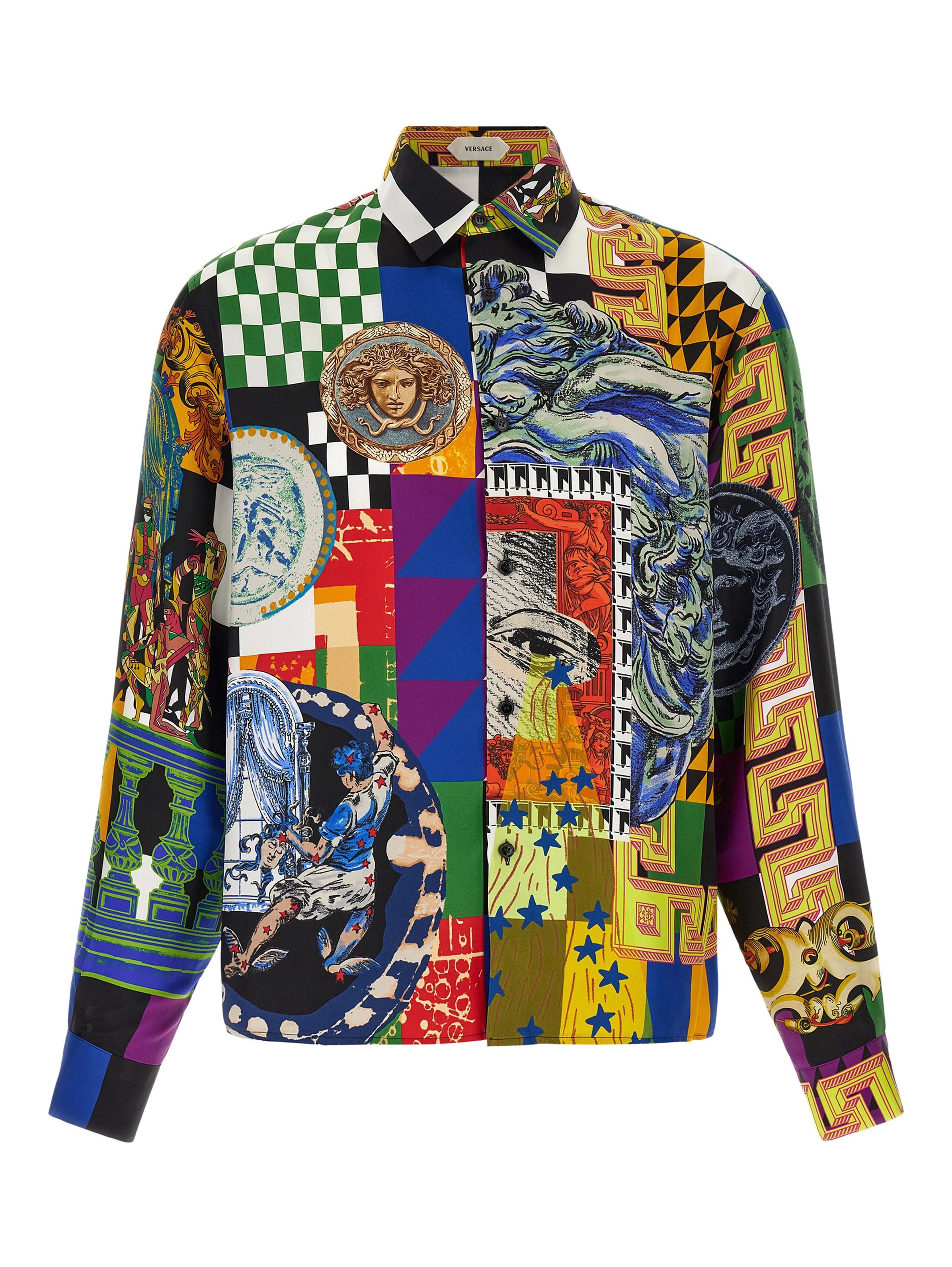 Multicolor Silk Blouse