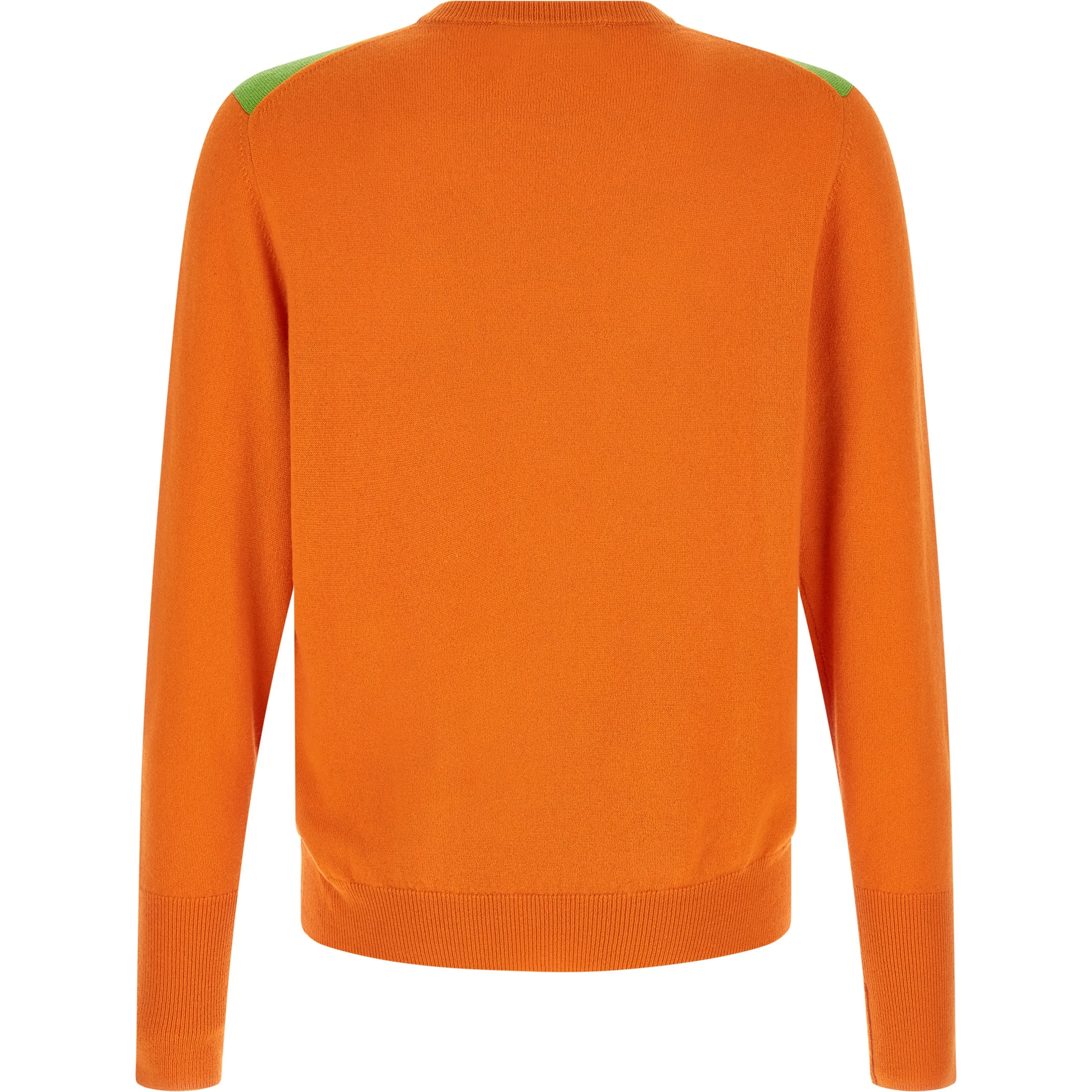 Orange Cashmere Cardigan