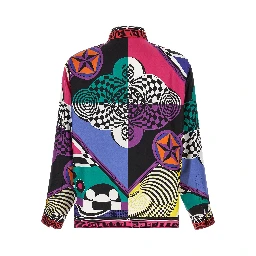 Multicolor Silk Blouse