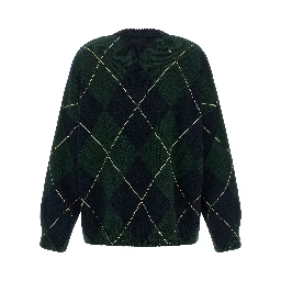 Multicolor Cashmere Cardigan