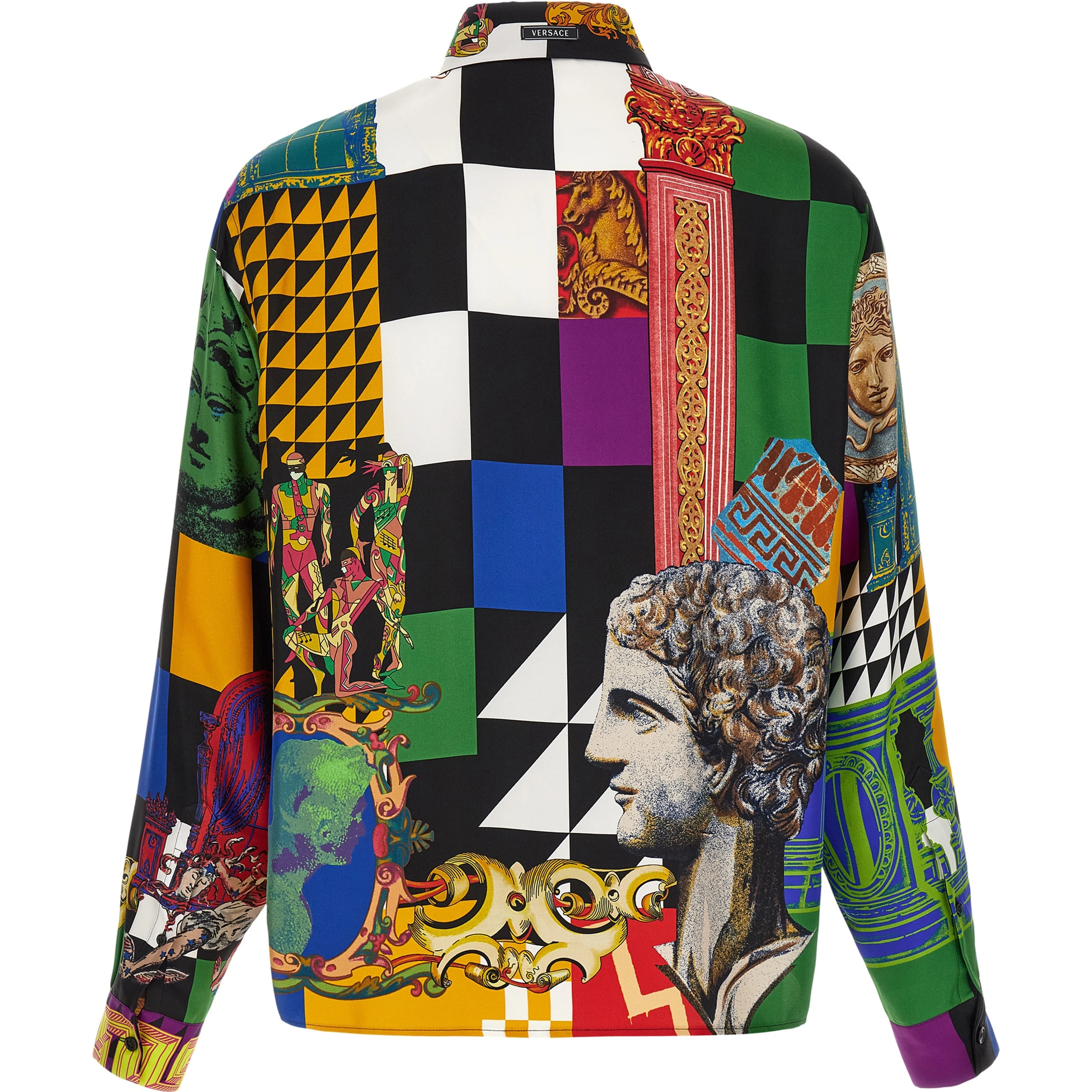 Multicolor Silk Blouse