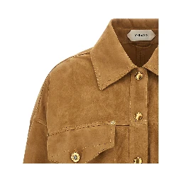 Brown Lamb Leather Leather Jacket