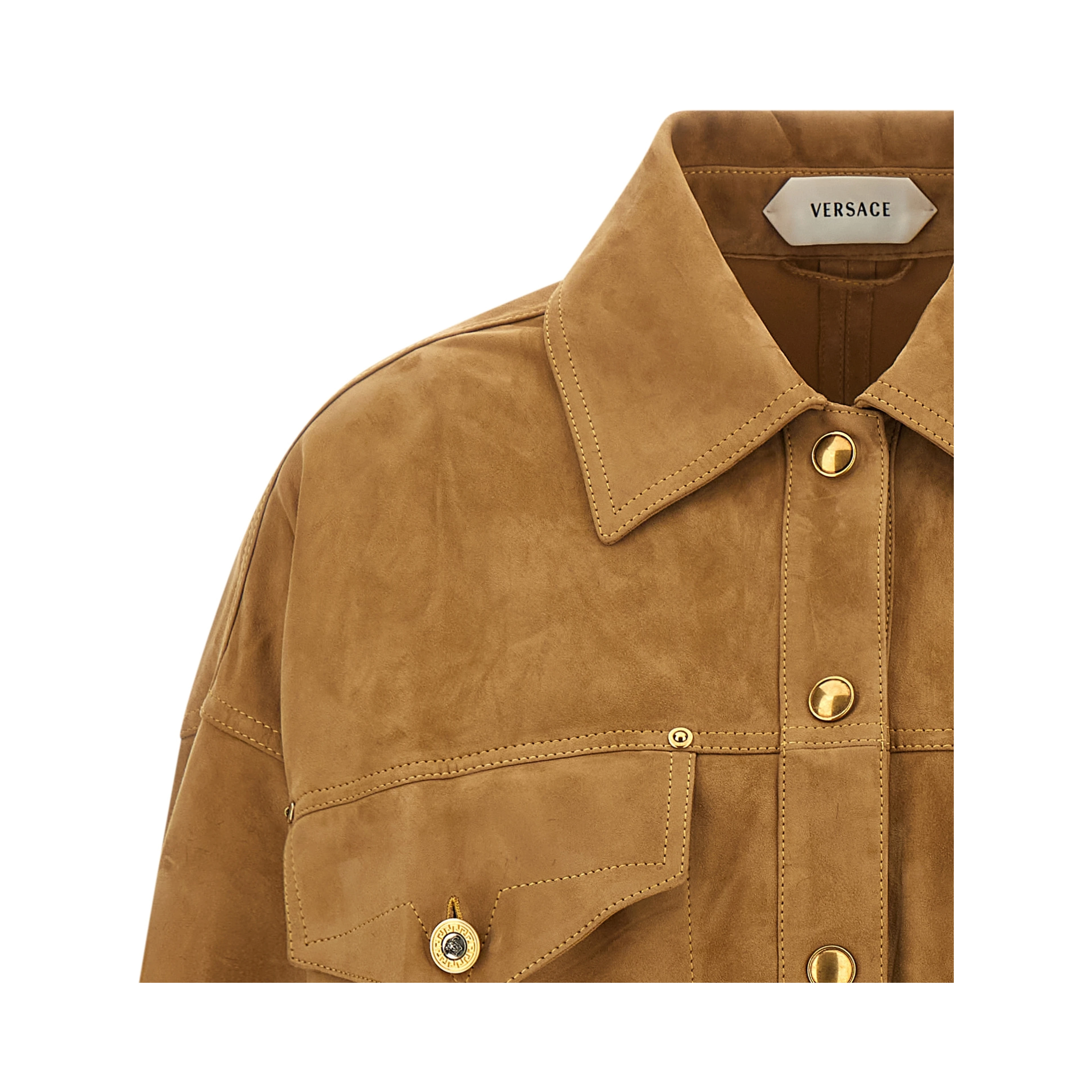 Brown Lamb Leather Leather Jacket