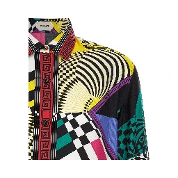 Multicolor Silk Blouse