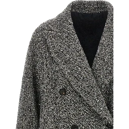 Gray Virgin Wool Coat