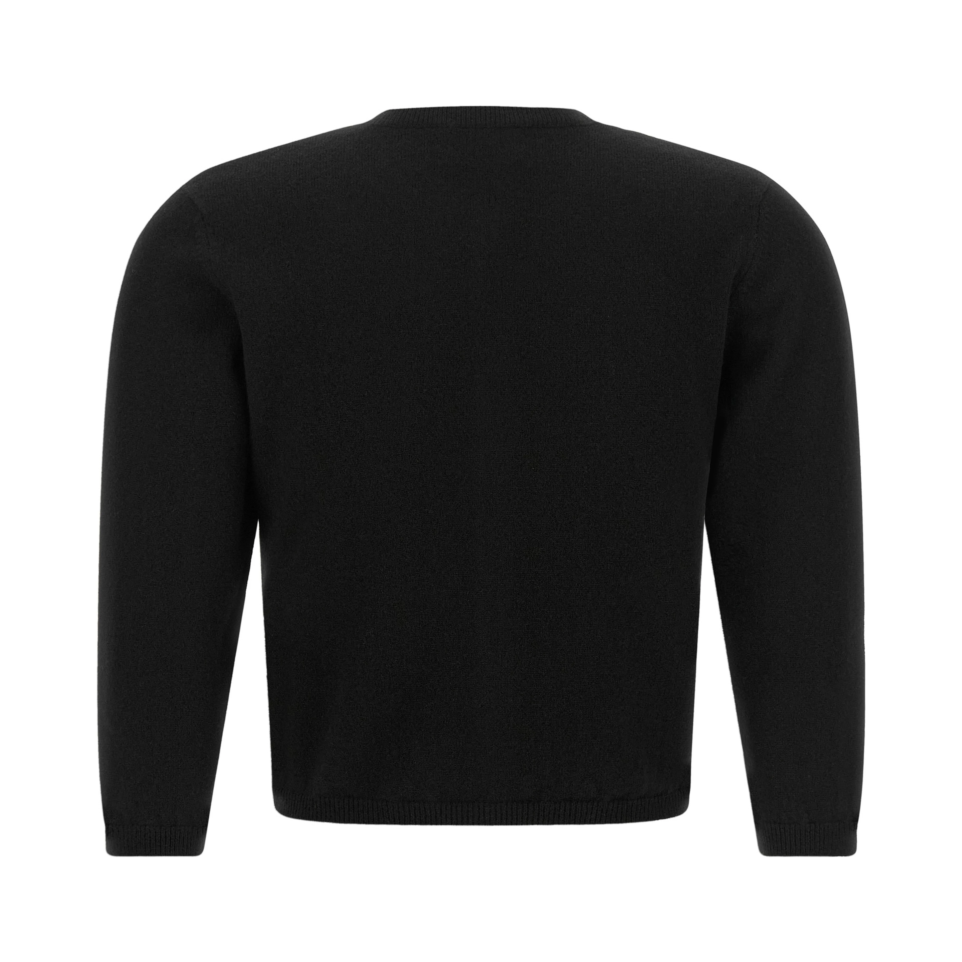 Black Cashmere Cardigan