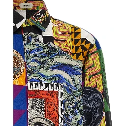Multicolor Silk Blouse