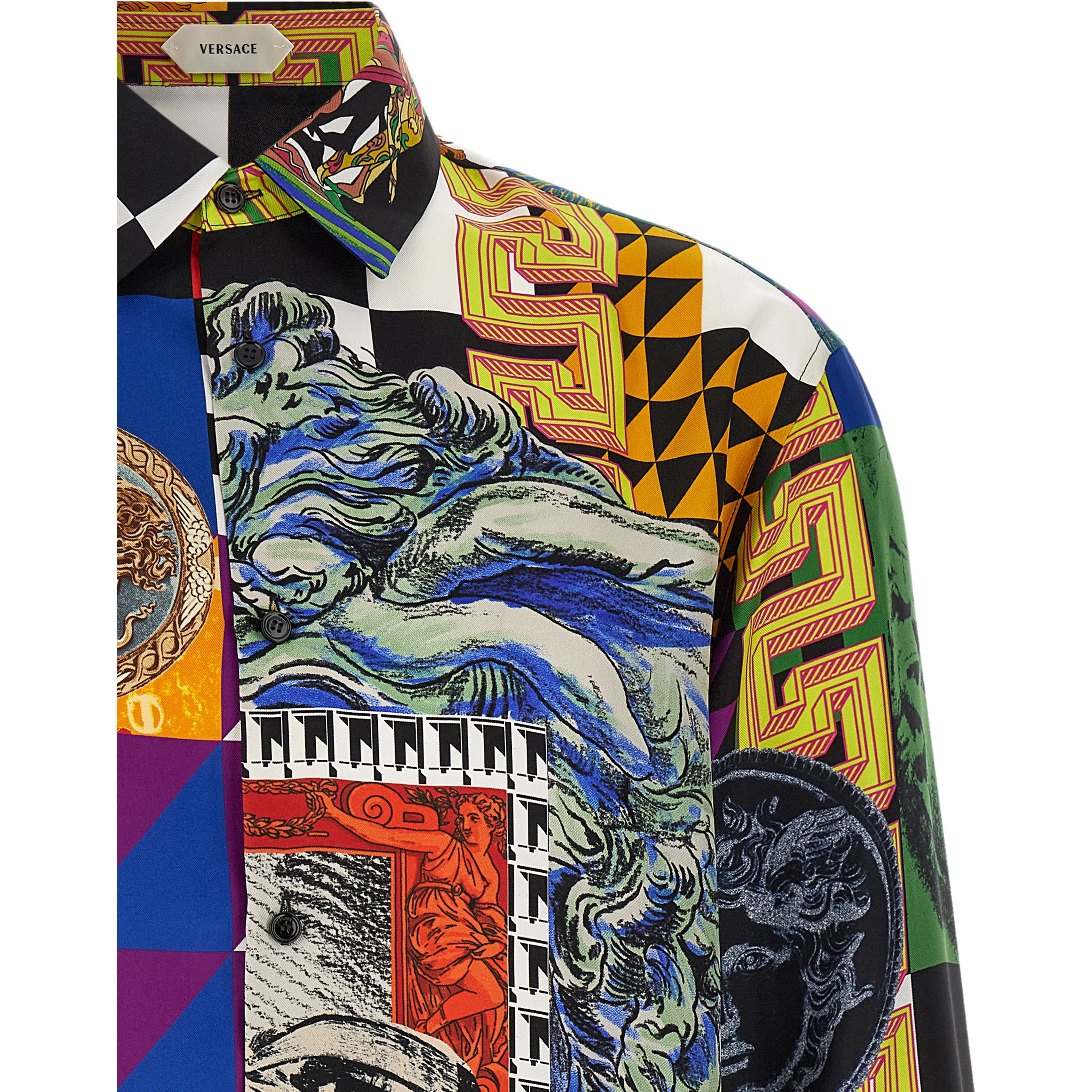 Multicolor Silk Blouse