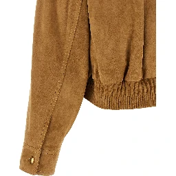 Brown Lamb Leather Leather Jacket