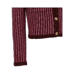 Multicolor Virgin Wool Cardigan